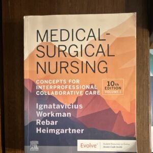 Elsevier Medical-Surgical Nursing Interprofessional Care 10th V1 PB 2019