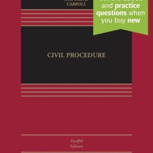 CONNECTED EBOOK ONLY- Civil Procedure by Stephen  Yeazell 12th Ed 9798894102504