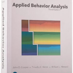 Applied Behavior Analysis by Timothy Heron, John Cooper and William Heward