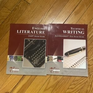 Technical Writing DANTES/DSST Test Study Guide - PassYourClass + Eng Lit