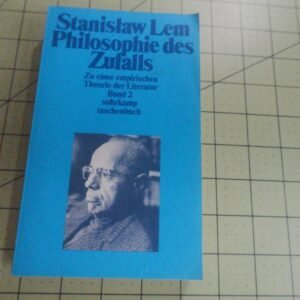 ON EMPIRICAL THEORY OF LITERATURE VOL.2 BY STANISLAW LEM 1989 TEXT IN GERMAN